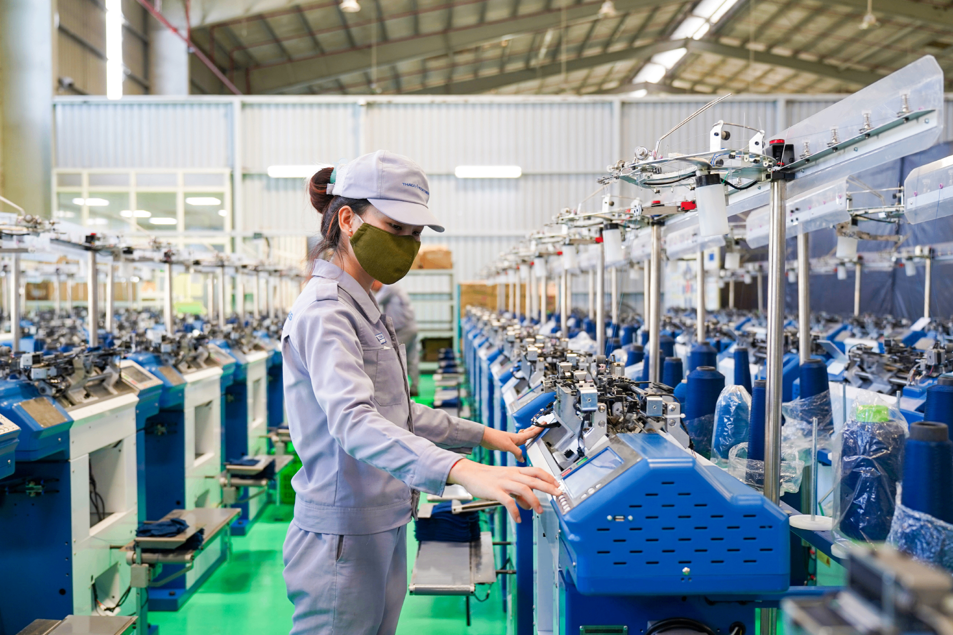 SafeHand industrial glove manufacturing facility